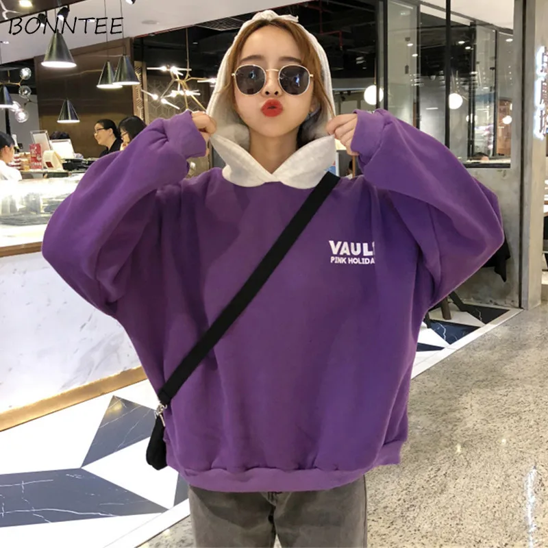 Hoodies Women Winter 2020 Lazy Long Sleeve Kawaii Letter Printed Hooded Womens Pullover Cotton Leisure Plus Velvet Ladies Chic
Hoodies Women Winter 2020 Lazy Long Sleeve Kawaii Letter Printed Hooded Womens Pullover Cotton Leisure Plus Velvet Ladies Chic