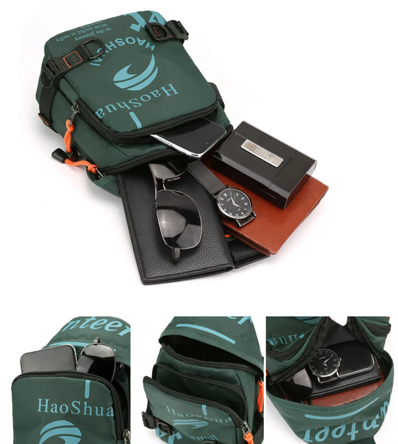 Men Nylon Backpack Sling Rucksack Travel Military Small Male Cross Body Messenger Chest Bag Fashion Daypack Knapsack
Men Nylon Backpack Sling Rucksack Travel Military Small Male Cross Body Messenger Chest Bag Fashion Daypack Knapsack