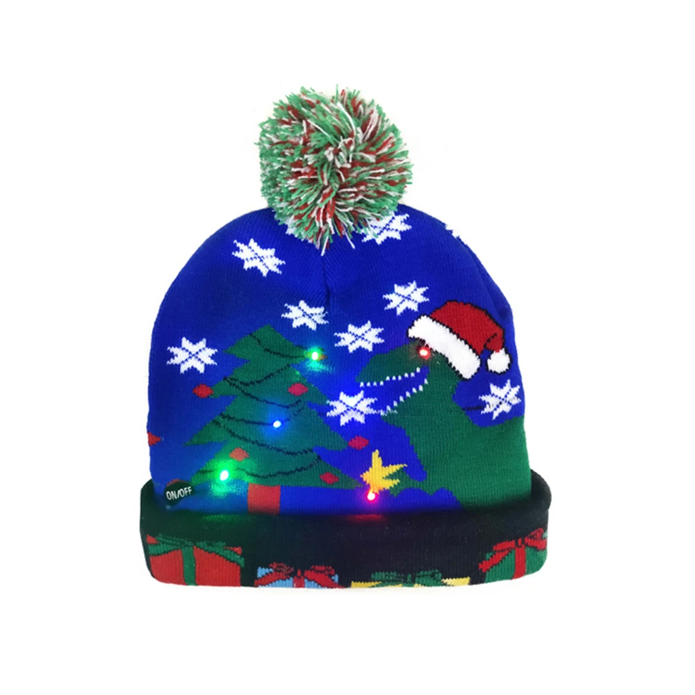 Christmas Glow Knitted Hat with LED for Adult and Kids Christmas Party Decoration New Year Supplies for 2021
Christmas Glow Knitted Hat with LED for Adult and Kids Christmas Party Decoration New Year Supplies for 2021