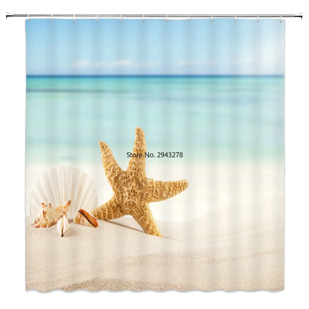 Ocean beach scenery Bath Curtain 180x200cm Waterproof polyester fabric Shower curtain 3D Print Quality curtain for bathroom
Ocean beach scenery Bath Curtain 180x200cm Waterproof polyester fabric Shower curtain 3D Print Quality curtain for bathroom