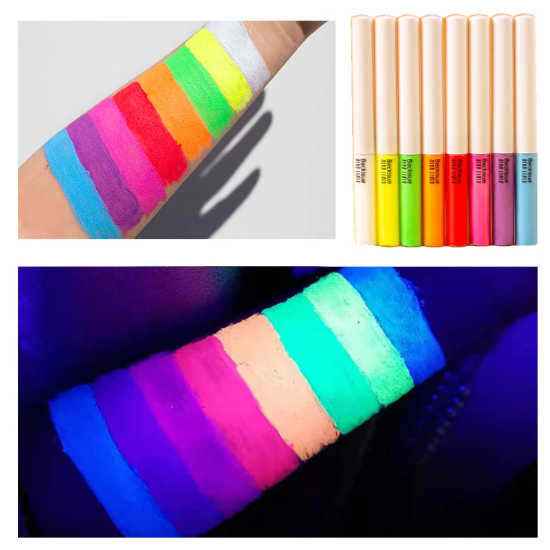 Beckisue 8 Colors Neon Eyeliner Fluorescent Effect Liquid Eyeliner Quick Dry Colorful Eyeliner Eyes Makeup Maquillage
Beckisue 8 Colors Neon Eyeliner Fluorescent Effect Liquid Eyeliner Quick Dry Colorful Eyeliner Eyes Makeup Maquillage