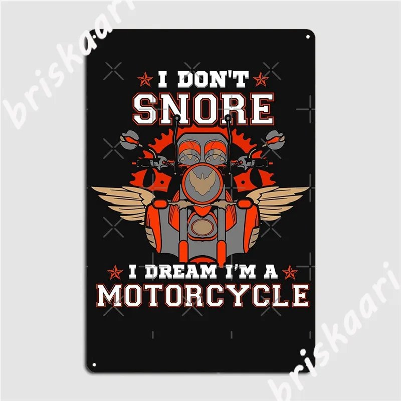 I Don't Snore I Pretend I'm A Motorcycle Biker Gift Men Dad Metal Signs pub Custom Wall Plaque Mural Tin sign Posters
I Don't Snore I Pretend I'm A Motorcycle Biker Gift Men Dad Metal Signs pub Custom Wall Plaque Mural Tin sign Posters