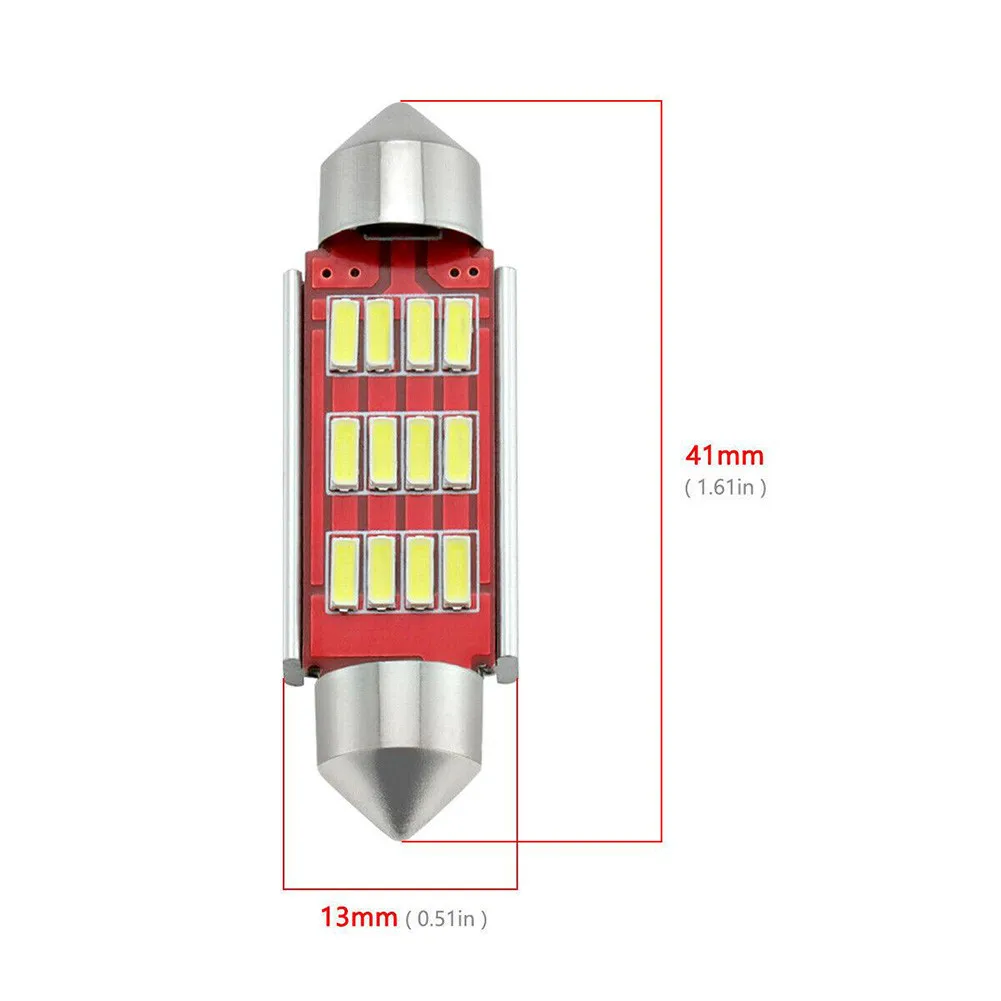 12V 2W 180LM License Plate Light 4014 Map Light 6500K IP68 Waterproof Super Bright White Light
12V 2W 180LM License Plate Light 4014 Map Light 6500K IP68 Waterproof Super Bright White Light