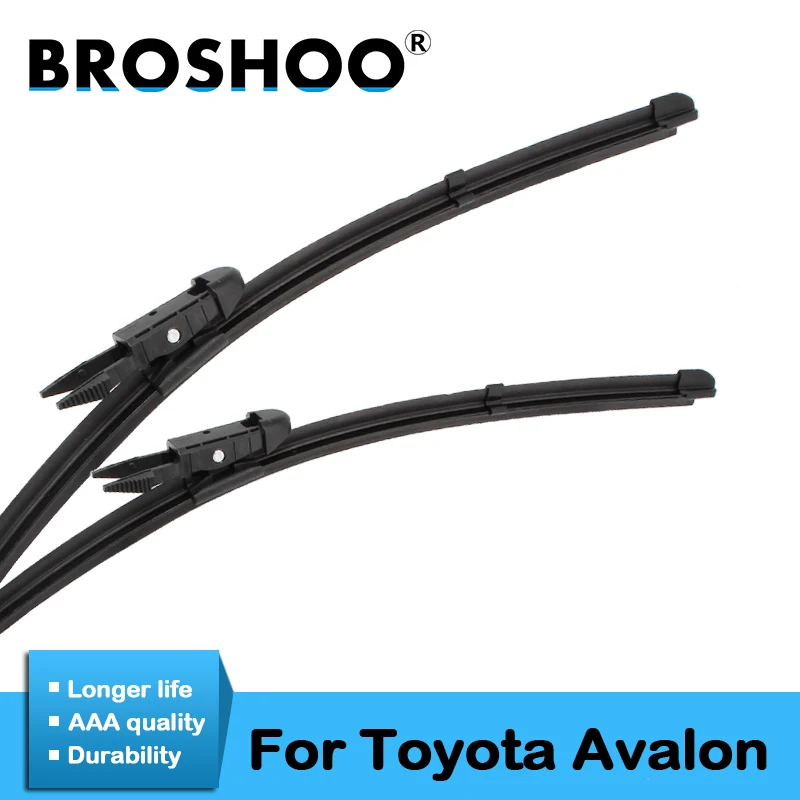 BROSHOO Car Natural Rubber Wiper Blades For Toyota Avalon,Model Year From 2000 To 2018 Fit Standard Hook Arm/Pinch Tab Arm
BROSHOO Car Natural Rubber Wiper Blades For Toyota Avalon,Model Year From 2000 To 2018 Fit Standard Hook Arm/Pinch Tab Arm
