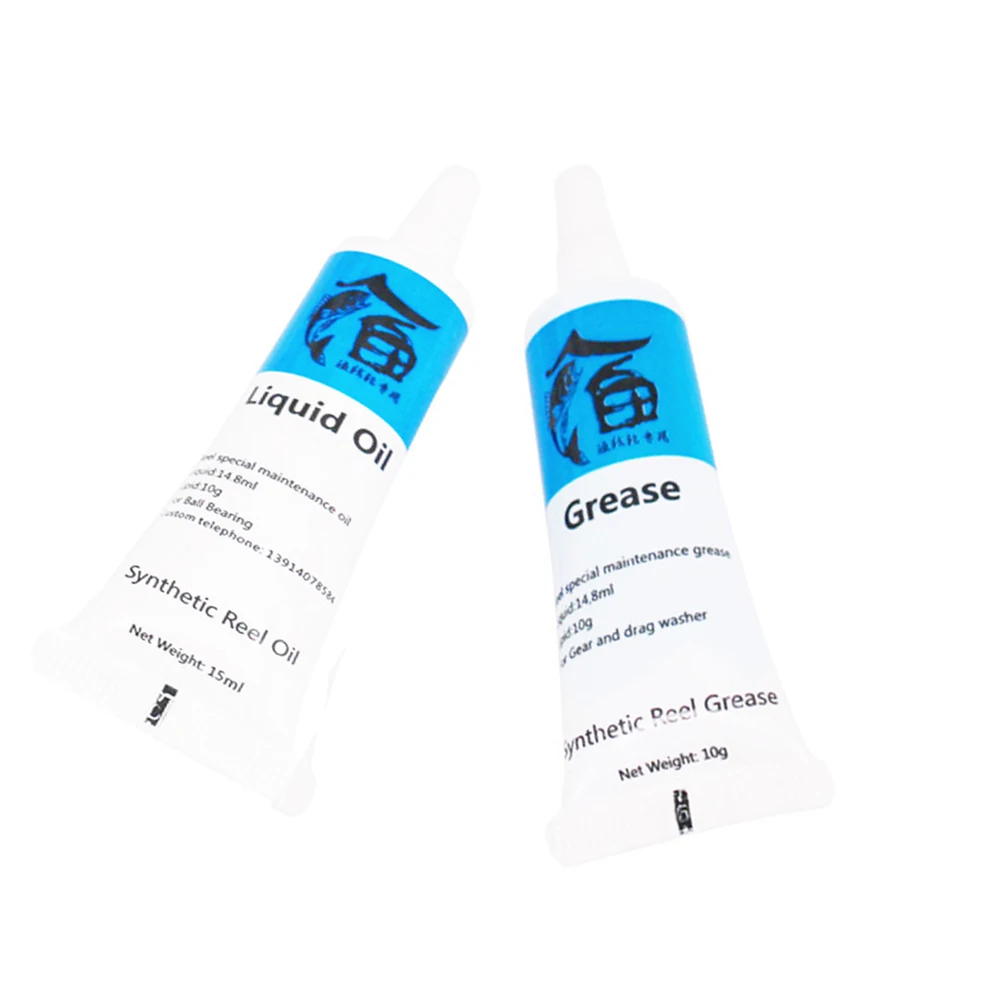 2 set Fishing Reel Bearing Special Lubricant and Maintenance Grease Metal Fluted Disc Lubricating Oil Grease in stock
2 set Fishing Reel Bearing Special Lubricant and Maintenance Grease Metal Fluted Disc Lubricating Oil Grease in stock