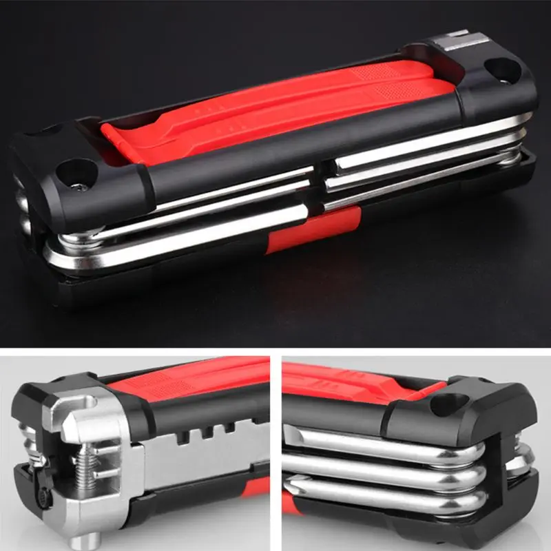 14 in 1 Bike Multifunctional Combination Tool MTB Road Bike Allen Key Wrench Cycling Accessories
14 in 1 Bike Multifunctional Combination Tool MTB Road Bike Allen Key Wrench Cycling Accessories