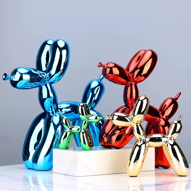 Nordic Resin Dog Crafts electroplating balloon dog sculpture home decorations modern living room desktop animal decor Ornament
Nordic Resin Dog Crafts electroplating balloon dog sculpture home decorations modern living room desktop animal decor Ornament