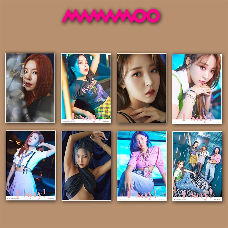 2PCS/SET KPOP MAMAMOO Album I SAY MAMAMOO Photo Poster SOLAR Hwasa Wheein Moonbyul Wall Stickers Room Decoration Pictorial N46
2PCS/SET KPOP MAMAMOO Album I SAY MAMAMOO Photo Poster SOLAR Hwasa Wheein Moonbyul Wall Stickers Room Decoration Pictorial N46
