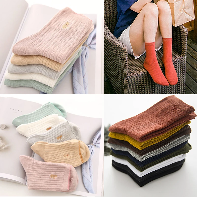 10Pair Dots Printed/Stripe/Solid Socks for Women Cotton Long Socks Autumn and Winter Casual Comfortable Socks Calcetines
10Pair Dots Printed/Stripe/Solid Socks for Women Cotton Long Socks Autumn and Winter Casual Comfortable Socks Calcetines