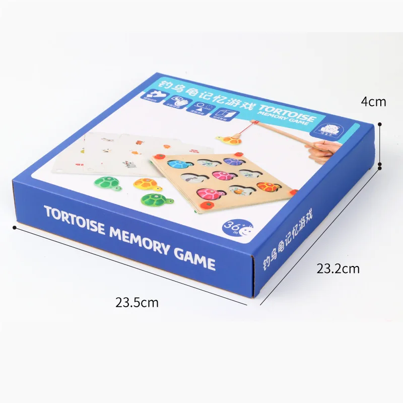 Fishing toy magnetic and Tortoise memory game Children's wooden toy kindergarten supplies Montessori Diad toys fishing or memory
Fishing toy magnetic and Tortoise memory game Children's wooden toy kindergarten supplies Montessori Diad toys fishing or memory