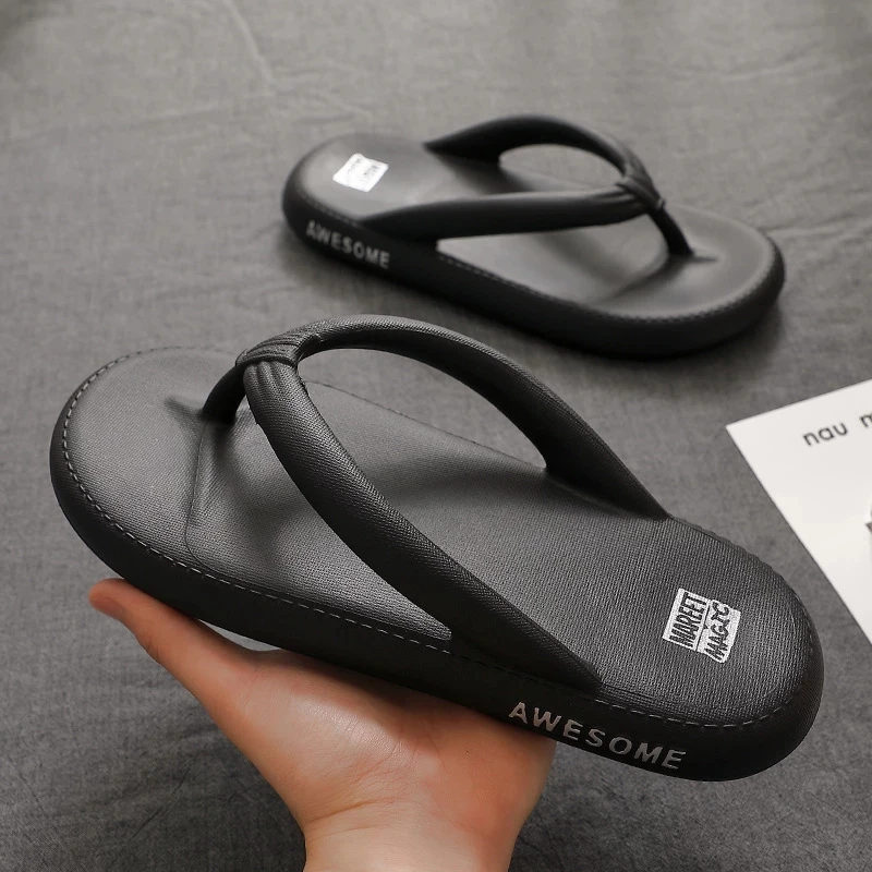 2021 Men's Summer Slippers Flip Flops Beach Slippers Thick Bottom Outdoor Shoes Slides Thong Slippers Women Sandals Soft Shoes
2021 Men's Summer Slippers Flip Flops Beach Slippers Thick Bottom Outdoor Shoes Slides Thong Slippers Women Sandals Soft Shoes