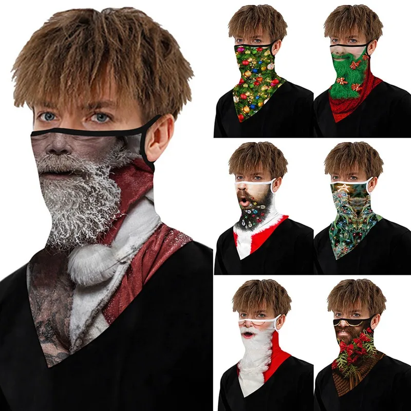 Neck Cover Scarf Outdoor Sport Earloop Headband Unisex Fashion Funny Windproof Dust Wrap New Year Christmas Santa Claus 
Neck Cover Scarf Outdoor Sport Earloop Headband Unisex Fashion Funny Windproof Dust Wrap New Year Christmas Santa Claus