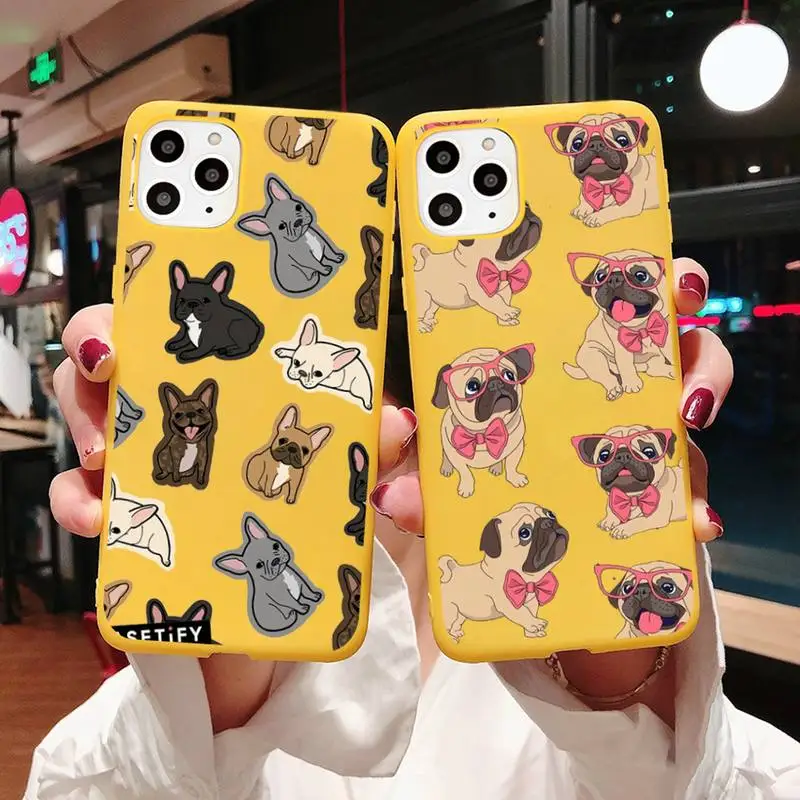 French Bulldog Phone Case Candy Color Yellow for iPhone 11 12 pro XS MAX 8 7 6 6S Plus X 5S SE 2020 XR
French Bulldog Phone Case Candy Color Yellow for iPhone 11 12 pro XS MAX 8 7 6 6S Plus X 5S SE 2020 XR