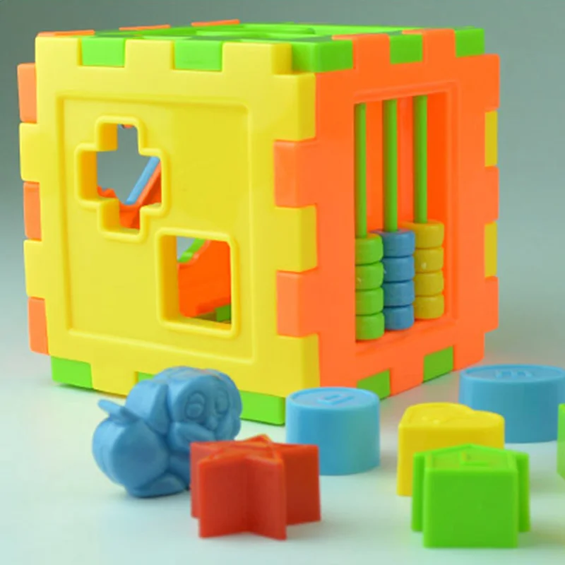 Educational Cube Bricks Animal Geometric Shape Matching Blocks Sorting Box Plastic Baby Intelligence Toy
Educational Cube Bricks Animal Geometric Shape Matching Blocks Sorting Box Plastic Baby Intelligence Toy