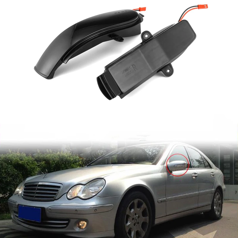 Car LED Dynamic Turn Signal Light for Mercedes-Benz C W203 C T-Modell (S 203) CL203 side mirror sequence indicator
Car LED Dynamic Turn Signal Light for Mercedes-Benz C W203 C T-Modell (S 203) CL203 side mirror sequence indicator