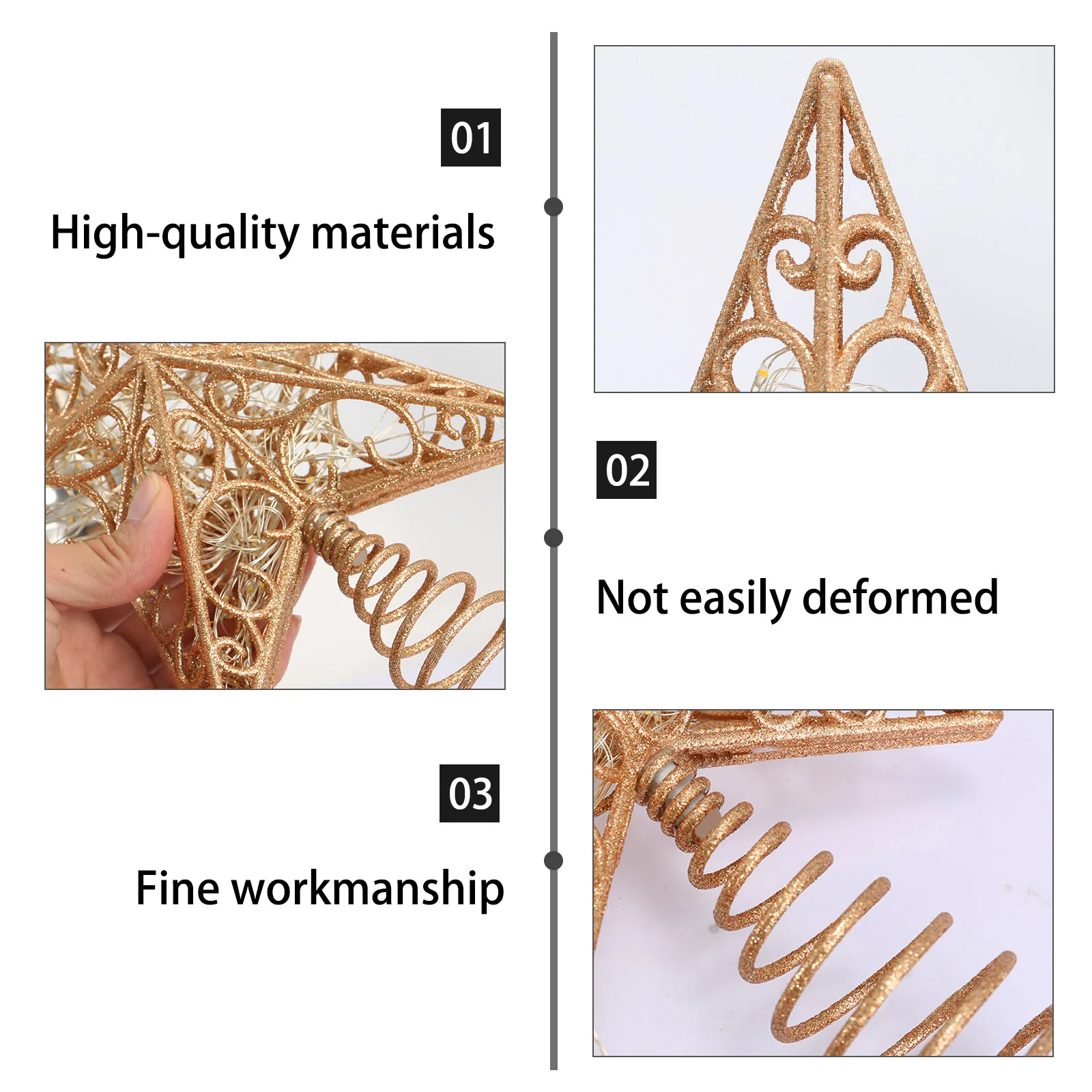 Christmas Tree Topper Christmas Tree Star Topper 3D Hollow Glitter Light PLDI889
Christmas Tree Topper Christmas Tree Star Topper 3D Hollow Glitter Light PLDI889