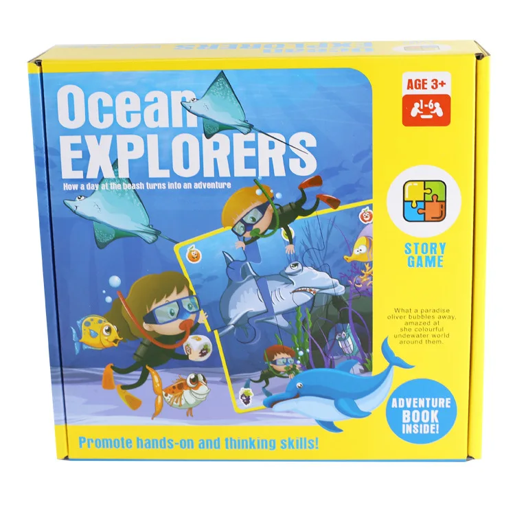 Renbo Toys Undersea Explorer Puzzle Game Children's Toys Intellectual Fun Board Game Adventure Interest Cultivation
Renbo Toys Undersea Explorer Puzzle Game Children's Toys Intellectual Fun Board Game Adventure Interest Cultivation