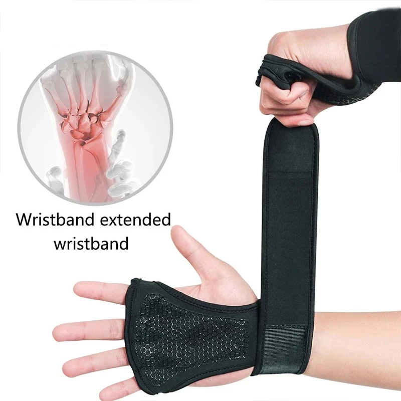 New 1 Pair Weight Lifting Training Gloves Women Men Fitness Sports Body Building Gymnastics Grips Gym Hand Palm Protector Gloves
New 1 Pair Weight Lifting Training Gloves Women Men Fitness Sports Body Building Gymnastics Grips Gym Hand Palm Protector Gloves