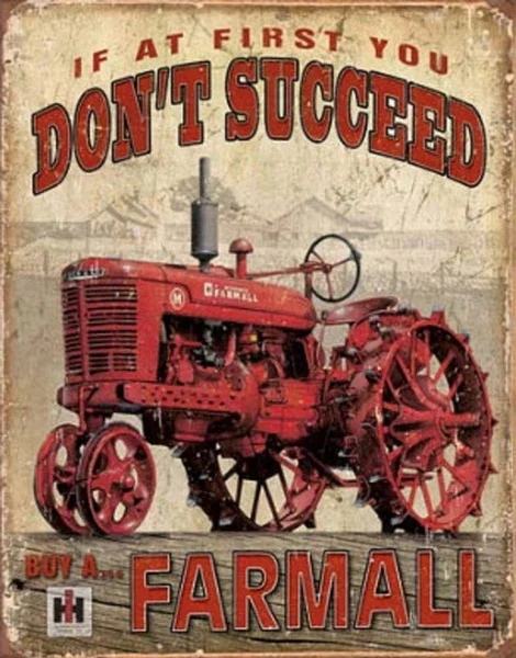 Настенное художественное украшение Farmall, успех, жестяной знак, большой: 12X 8/ 12X 6 дюймов
Настенное художественное украшение Farmall, успех, жестяной знак, большой: 12X 8/ 12X 6 дюймов