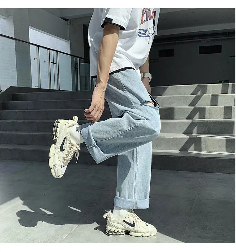 Ins Japan Hip Hop Men Streetwear Blue Jeans 2021 Women Black Jeans Korean Fashions Harem Pants Male Denim Pants OverSize
Ins Japan Hip Hop Men Streetwear Blue Jeans 2021 Women Black Jeans Korean Fashions Harem Pants Male Denim Pants OverSize