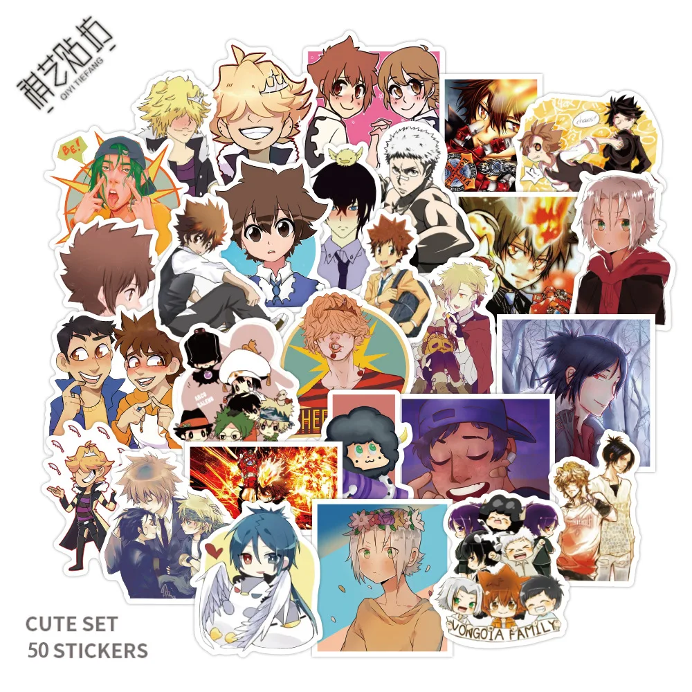 50pcs Anime HITMAN REBORN Stickers Graffiti Sticker For Cars Motorcycles Water Cups Children's Toys Decals Luggage Skateboards
50pcs Anime HITMAN REBORN Stickers Graffiti Sticker For Cars Motorcycles Water Cups Children's Toys Decals Luggage Skateboards