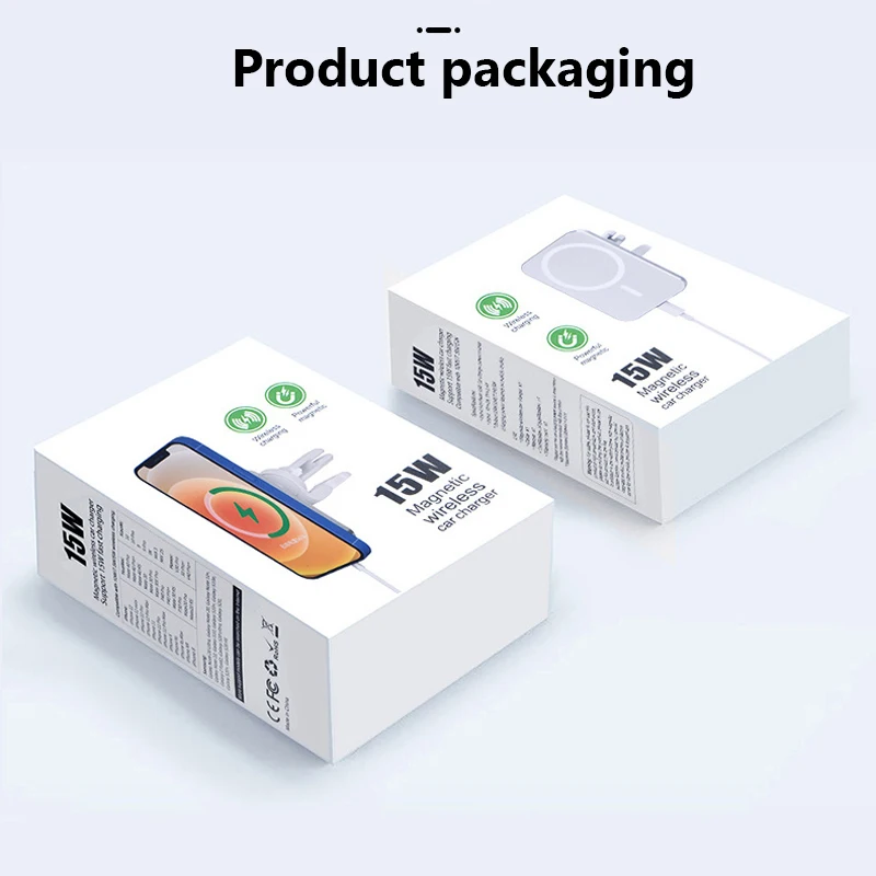 15W magnetic car mobile phone wireless charger can be adsorbed for iPhone 12 Pro Max mini Magsafe fast wireless charging stand 
15W magnetic car mobile phone wireless charger can be adsorbed for iPhone 12 Pro Max mini Magsafe fast wireless charging stand