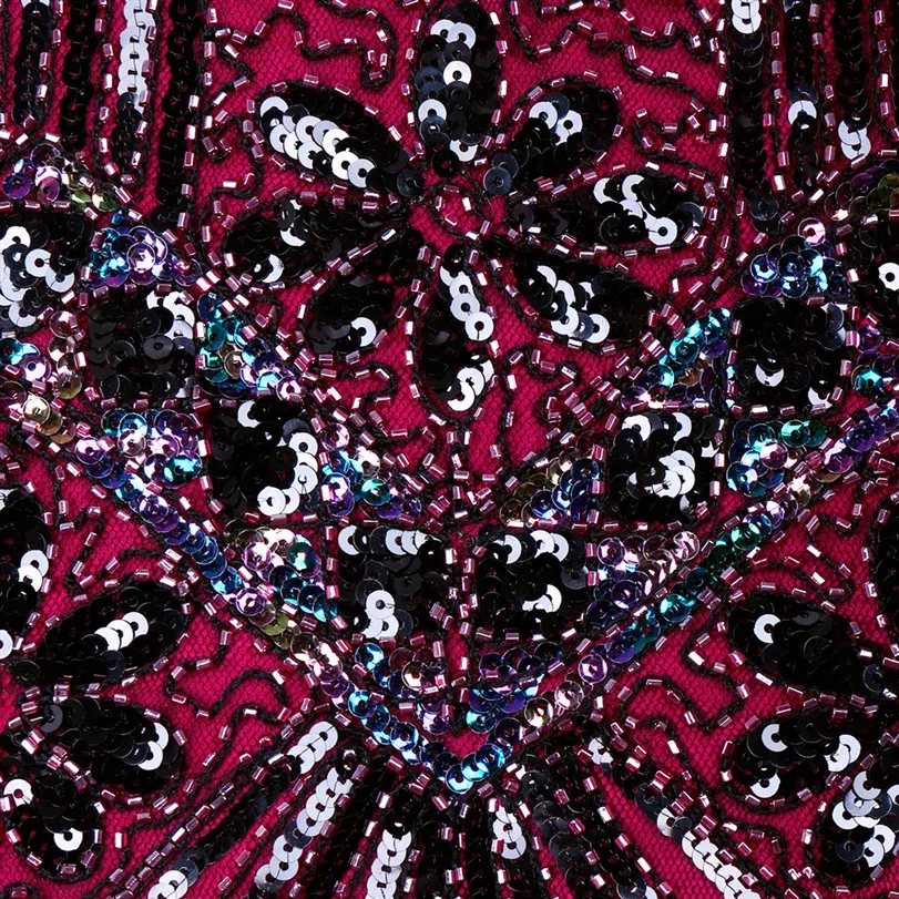 Paillette Sequins Tassel Dress Deep V Neck Vest Dresses Women 1920's Style Flapper Vintage Gatsby Charleston Vestidos
Paillette Sequins Tassel Dress Deep V Neck Vest Dresses Women 1920's Style Flapper Vintage Gatsby Charleston Vestidos