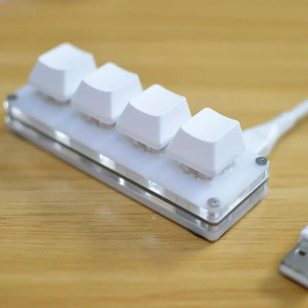 Portable And Durable 4- Usb Mini Mechanical Board Custom Shortcut Custom Pad Board Diy Macro Programmable Y1d4
Portable And Durable 4- Usb Mini Mechanical Board Custom Shortcut Custom Pad Board Diy Macro Programmable Y1d4