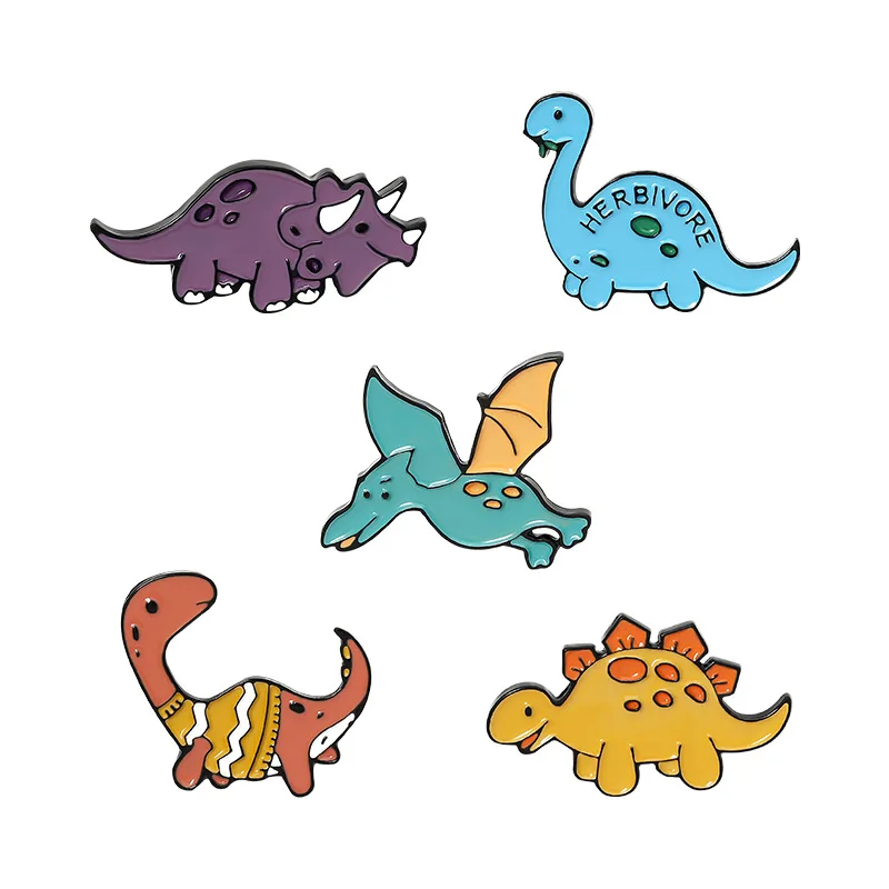 Mini dinosaur series cartoon pins clothes, bags, DIY accessories, collections, send friends badge brooches
Mini dinosaur series cartoon pins clothes, bags, DIY accessories, collections, send friends badge brooches