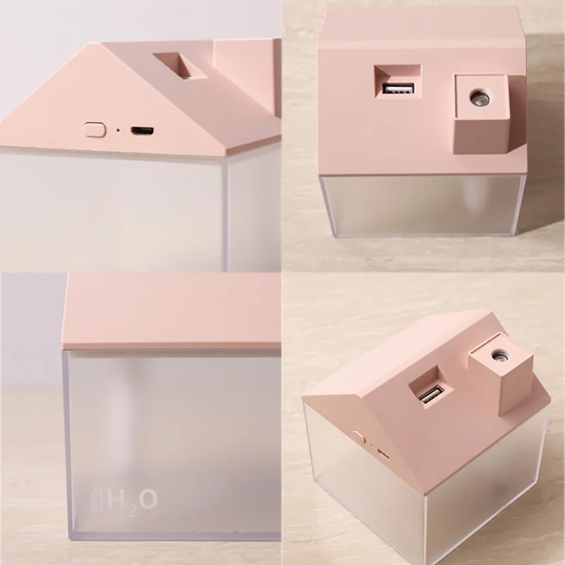 Desktop decoration house shape USB mute humidifier romantic small house night light
Desktop decoration house shape USB mute humidifier romantic small house night light