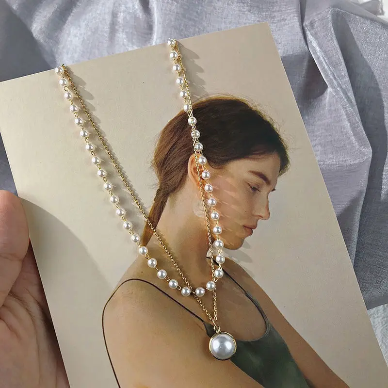 2021 New Necklace, Pearl Necklace, Double-layer Clavicle Chain, Cold, Light, Luxury, Niche Style, Long Style, Simple Temperament
2021 New Necklace, Pearl Necklace, Double-layer Clavicle Chain, Cold, Light, Luxury, Niche Style, Long Style, Simple Temperament