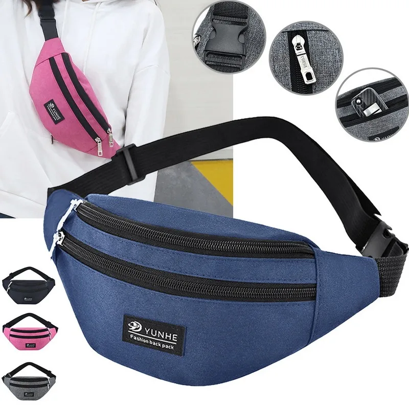 Men's Waist Bag Women's Belt Bag Fashion Casual Large Sports Fanny Pack Outdoor Solid Chest Waist Pack Male Shoulder Bag Female
Men's Waist Bag Women's Belt Bag Fashion Casual Large Sports Fanny Pack Outdoor Solid Chest Waist Pack Male Shoulder Bag Female