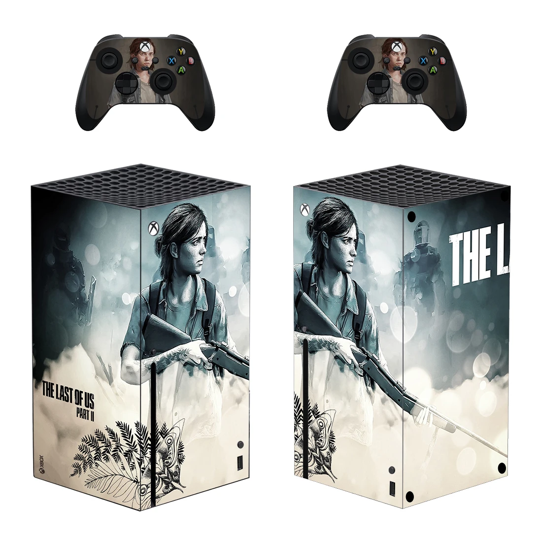 GAMEGENIXX For Xbox Series X Console and 2 Controllers Skin Sticker Cool Design Protective Decal Removable Cover | Электроника