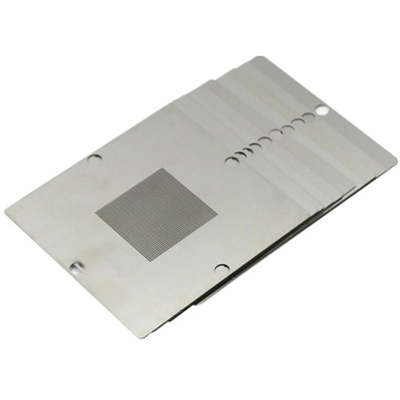 30Pcs Universal Mold GBA Pressure Welding Kit 90X90mm BGA Mold BGA Pressure Welding Mold 0.5 / 0.6 / 0.65 / 0.76 / 1.0
30Pcs Universal Mold GBA Pressure Welding Kit 90X90mm BGA Mold BGA Pressure Welding Mold 0.5 / 0.6 / 0.65 / 0.76 / 1.0