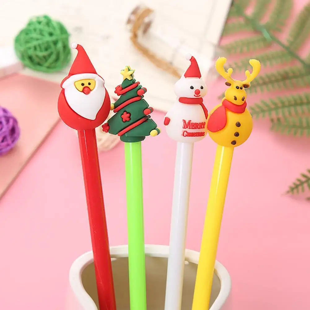 1pc Kawaii Christmas Gel Pen Cute Christmas Tree Reindeer Santa Neutral School 0.5mm Stationary Black Office Pens Gift N3h4
1pc Kawaii Christmas Gel Pen Cute Christmas Tree Reindeer Santa Neutral School 0.5mm Stationary Black Office Pens Gift N3h4