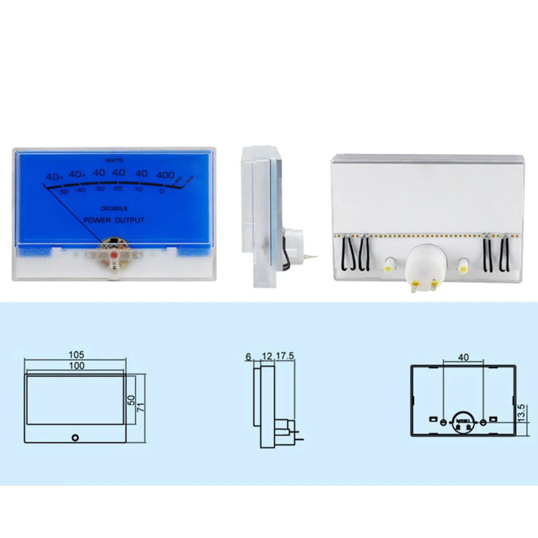 Lake High-precision VU meter Blue Audio Power Amplifier VU Meter Level High quality
Lake High-precision VU meter Blue Audio Power Amplifier VU Meter Level High quality