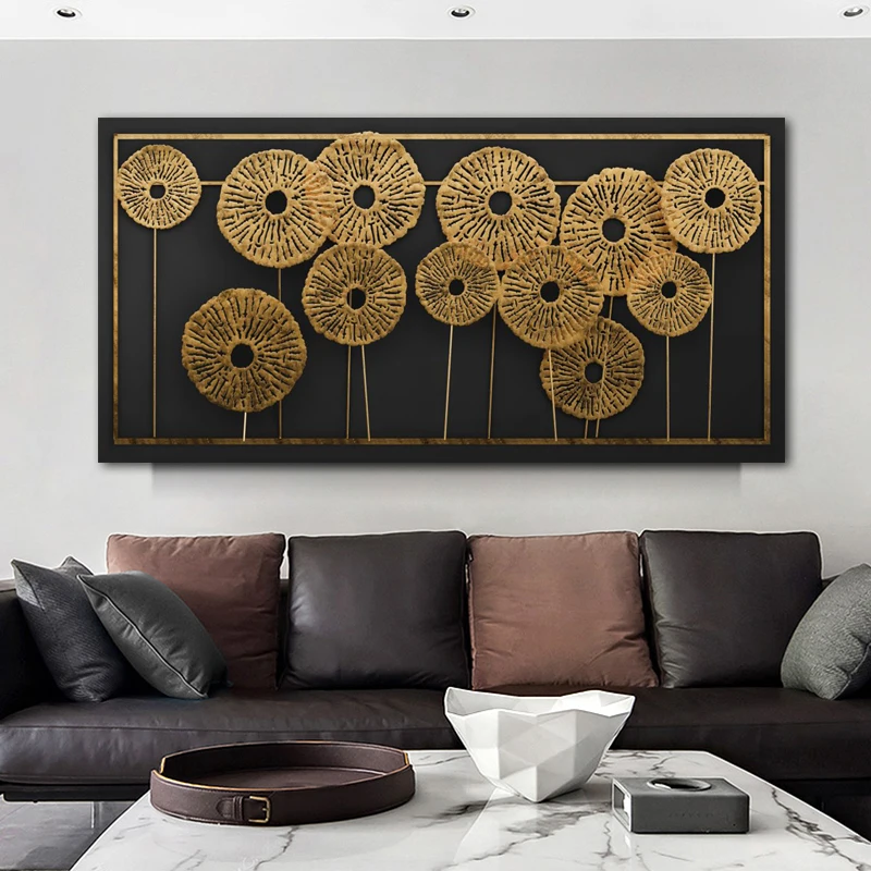 RELIABLI ART Black Gold Flowers Wall Pictures For Living Room Modern Posters and Prints Decorative Painting Canvas Painting
RELIABLI ART Black Gold Flowers Wall Pictures For Living Room Modern Posters and Prints Decorative Painting Canvas Painting