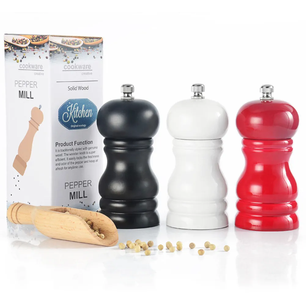 Adjustable Kitchen Grinder for Salt Pepper Wooden Mill Grinder Peper Spice Seasoning Mill Grinder Hand Kitchen BBQ Tools
Adjustable Kitchen Grinder for Salt Pepper Wooden Mill Grinder Peper Spice Seasoning Mill Grinder Hand Kitchen BBQ Tools