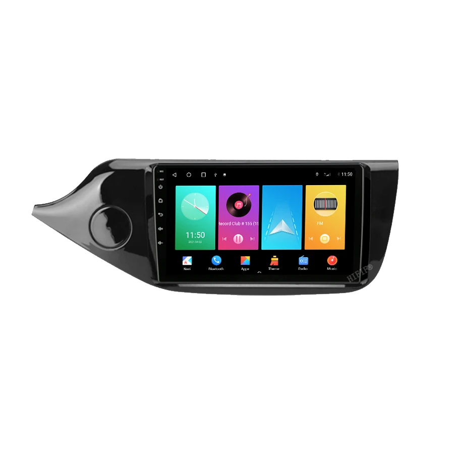 Автомобильный радиоприемник 6G + 128G QLED 4G Carplay Android 10 мультимедийный видеоплеер