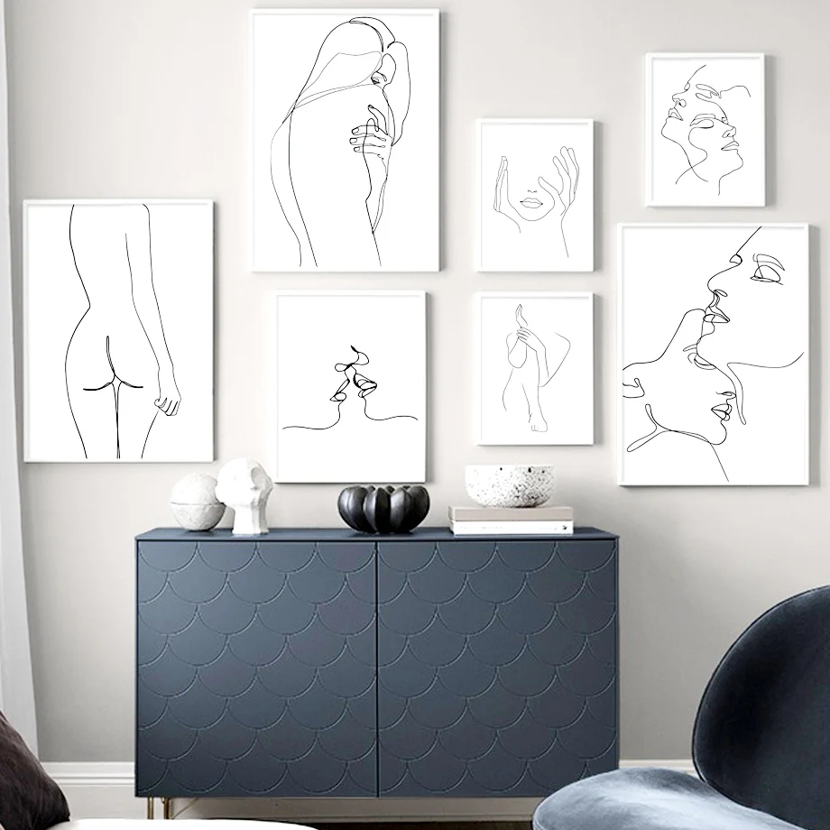 Abstract Minimalist Sexy Line Woman Wall Art Canvas Painting Nordic Posters And Prints Wall Pictures For Living Room Home Decor
Abstract Minimalist Sexy Line Woman Wall Art Canvas Painting Nordic Posters And Prints Wall Pictures For Living Room Home Decor