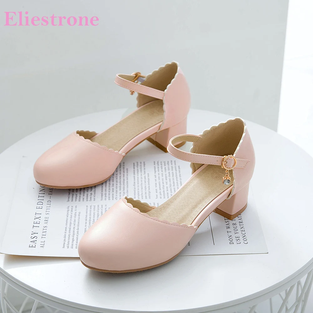 Brand New Fashion Pink White Women Casual Sandals Round Toe Med Square Heel Lady Shoes Plus Big Small Size 28 30 10 43
Brand New Fashion Pink White Women Casual Sandals Round Toe Med Square Heel Lady Shoes Plus Big Small Size 28 30 10 43