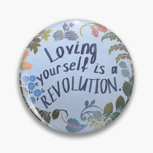 Loving Yourself Is A Revolution Customizable Soft Button Pin Hat Cartoon Women Badge Brooch Lover Clothes Decor Fashion
Loving Yourself Is A Revolution Customizable Soft Button Pin Hat Cartoon Women Badge Brooch Lover Clothes Decor Fashion