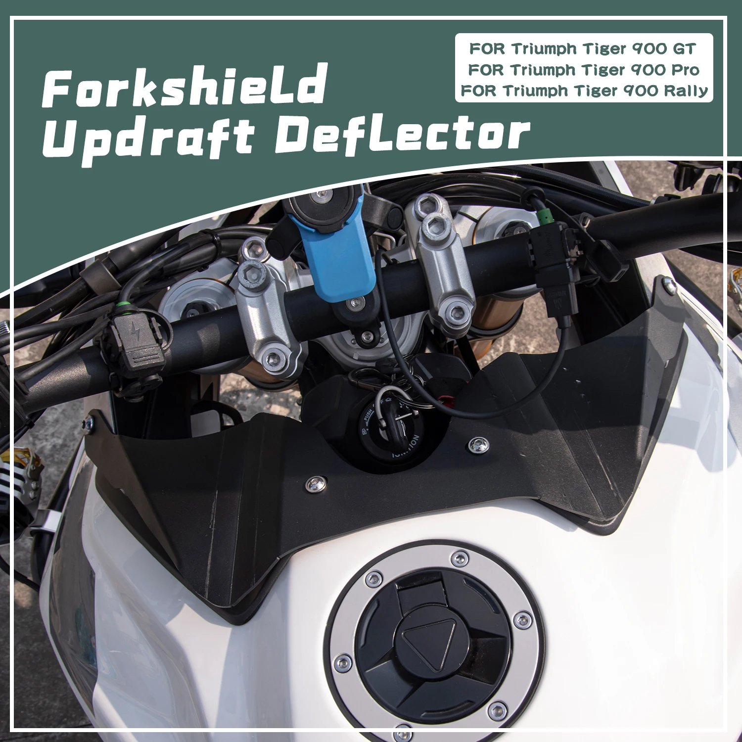 Motorcycle Accessories For Triumph Tiger 900 RALLY 2020 2021 Tiger900 GT PRO LOW Forkshield Updraft Deflector Airflow Windshield
Motorcycle Accessories For Triumph Tiger 900 RALLY 2020 2021 Tiger900 GT PRO LOW Forkshield Updraft Deflector Airflow Windshield