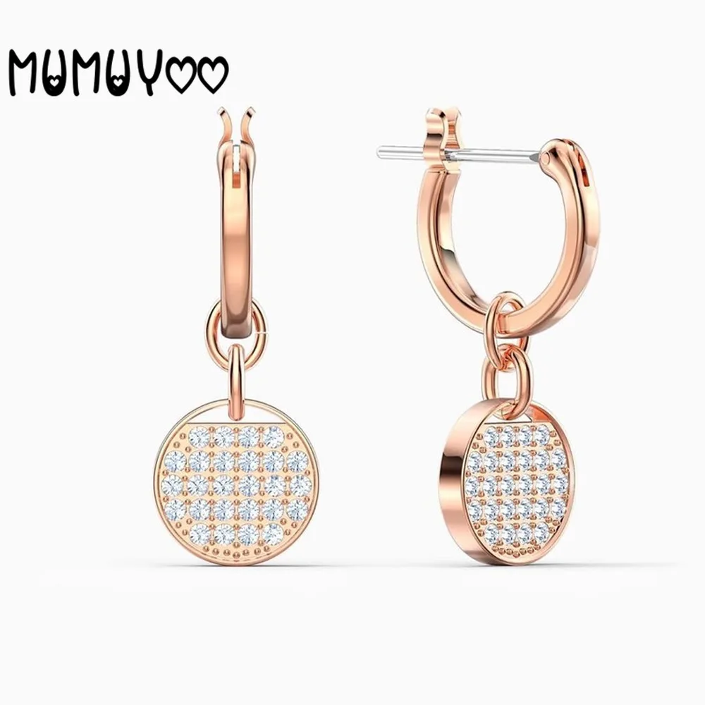 Fashion Jewelry High Quality SWA 2020 Charm Racket Earrings Rose Gold Geometric Type Pop Crystal Earrings Women's Jewelry
Fashion Jewelry High Quality SWA 2020 Charm Racket Earrings Rose Gold Geometric Type Pop Crystal Earrings Women's Jewelry