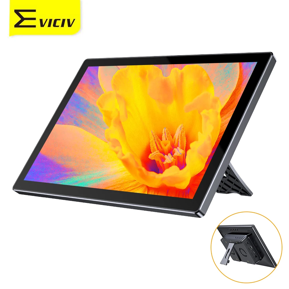 Eviciv Portable Game Monitor 1280*800 LCD IPS Second Screen USB Type C HDMI Dual Display for Laptop Phone Xbox PS4 PC Computer
Eviciv Portable Game Monitor 1280*800 LCD IPS Second Screen USB Type C HDMI Dual Display for Laptop Phone Xbox PS4 PC Computer