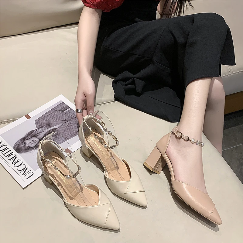 Туфли женские на толстом каблуке, сетчатые босоножки на высоком каблуке, заостренный носок, пряжка, высокий каблук, весна-лето
Туфли женские на толстом каблуке, сетчатые босоножки на высоком каблуке, заостренный носок, пряжка, высокий каблук, весна-лето