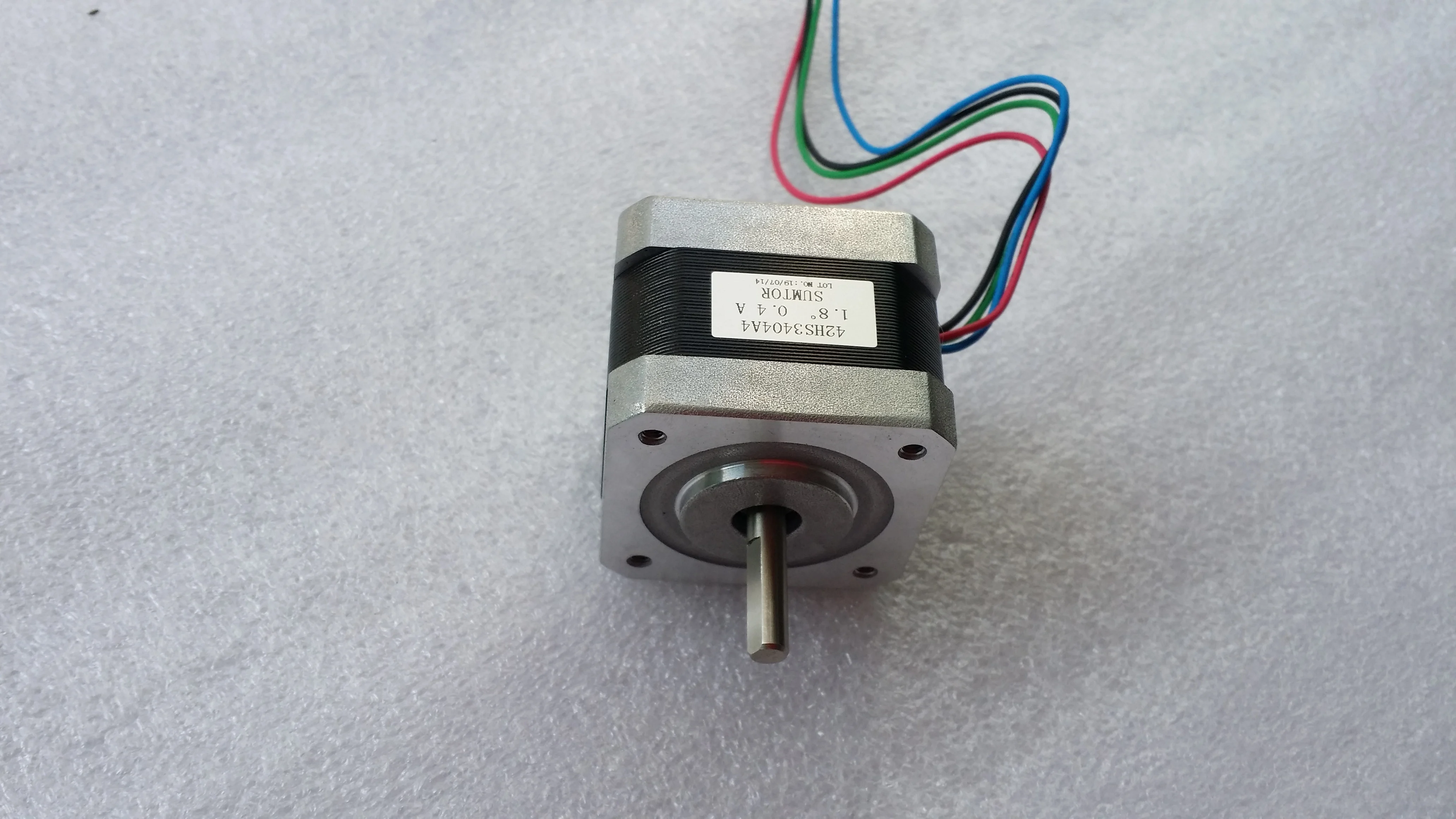 NEMA 17 Stepper Motor with 28N.cm 39 oz-in 34mm CE ROHS CNC Laser Grind Plasma Cut
NEMA 17 Stepper Motor with 28N.cm 39 oz-in 34mm CE ROHS CNC Laser Grind Plasma Cut