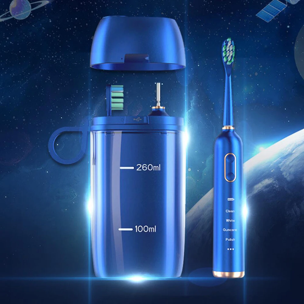 Javemay Spacehold Sonic Electric Toothbrush Sterilization Air-drying Portable Adult Couple IPX7 Ultrasonic Automatic Tooth Brush
Javemay Spacehold Sonic Electric Toothbrush Sterilization Air-drying Portable Adult Couple IPX7 Ultrasonic Automatic Tooth Brush