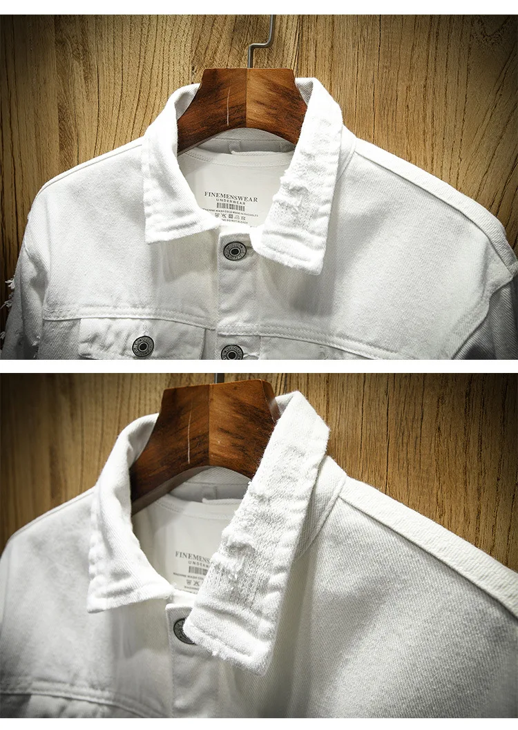 New Plus Size 5XL Pink Black Ripped Denim Jeans Jackets Hip Hop Streetwear Holes Casual Fashion Men Women Distressed Solid Coat
New Plus Size 5XL Pink Black Ripped Denim Jeans Jackets Hip Hop Streetwear Holes Casual Fashion Men Women Distressed Solid Coat