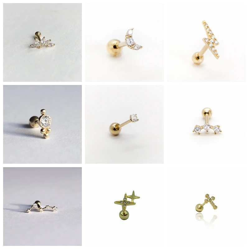 BOAKO Pendientes плата 925 1 шт. Pendiente Райо Серьги для Для женщин Серьги-гвоздики в виде украшения для ушного хряща пирсинг уха Стиль Серьги #20
BOAKO Pendientes плата 925 1 шт. Pendiente Райо Серьги для Для женщин Серьги-гвоздики в виде украшения для ушного хряща пирсинг уха Стиль Серьги #20